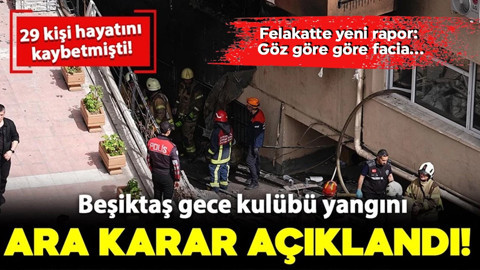 Gece kulübü yangınında 29 kişi hayatını kaybetmişti! Ara karar açıklandı