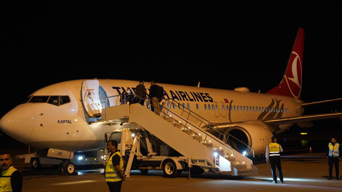 2.5 yıl sonra bir ilk: THY Süleymaniye uçuşları başladı