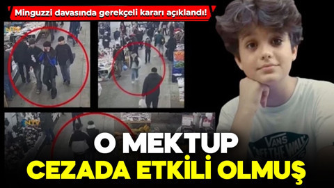 Minguzzi davasında gerekçeli kararı açıklandı! O mektup cezada etkili olmuş