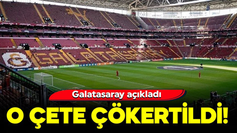 Galatasaray'dan dolandırıcılık açıklaması: "Çete çökertildi"