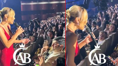 Ünlü şarkıcı konserinde telefondan futbol maçı izleyen adama tepki gösterdi! O anlar sosyal medyada viral oldu