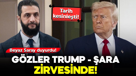 Beyaz Saray duyurdu! Gözler Trump - Şara zirvesinde: Tarih kesinleşti