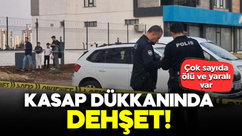 Kasap dükkanında dehşet! Çok sayıda ölü ve yaralı var