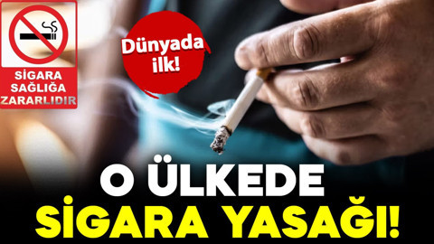 Dünyada ilk! O ülkede 2007 sonrası doğanlara sigara yasağı getirildi