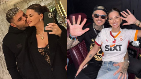 Galatasaray'ın yıldız futbolcusu Mauro Icardi'den romantik hamle! Sevgilisi  China Suarez'e olan aşkını gözler önüne serdi