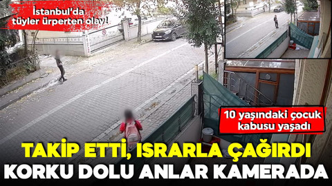 İstanbul'da tüyler ürperten olay! 10 yaşındaki çocuk son anda kurtuldu