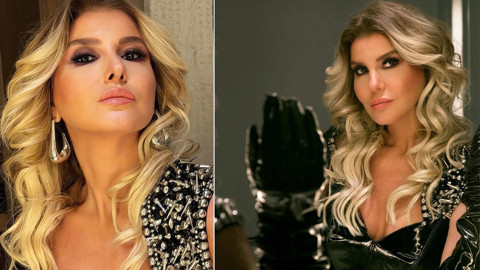 Gülben Ergen'den şoke eden hareket! Bornozuyla hamburgerciye gitti, o anlar sosyal medyada gündem oldu