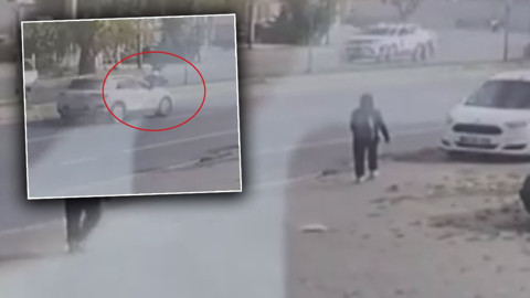 Lise öğrencisinin kahreden ölümü! Feci kaza kamerada