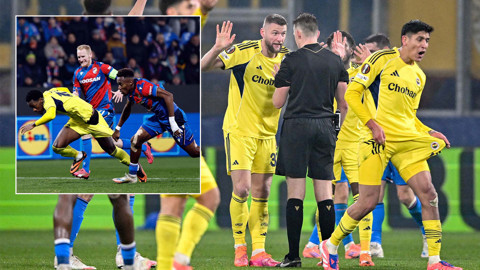 V. Plzen maçında skandal yönetim! Fenerbahçe’den Hollandalı hakeme sert tepki! "Futbolu bilmemek, korkaklık, eyyam ve tam bir skandal karar!"