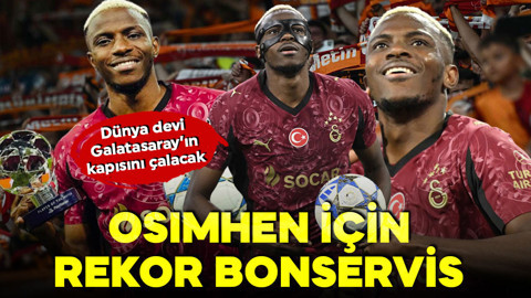 Osimhen'in transferi için rekor kırılacak! Dünya devi Galatasaray’ın kapısını çalacak! Astronomik teklif dudak uçuklattı