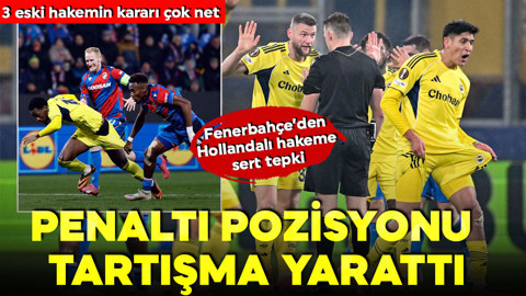 V. Plzen maçında skandal yönetim! Fenerbahçe’den Hollandalı hakeme sert tepki! "Futbolu bilmemek, korkaklık, eyyam ve tam bir skandal karar!"