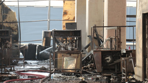 Bilirkişi heyetinden facianın gerçekleştiği fabrikada inceleme