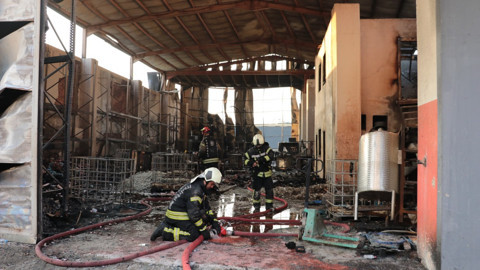 Bakan Tunç'tan Kocaeli'deki yangında gözaltı sayısını açıkladı