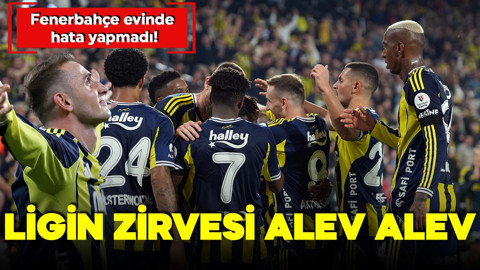 Ligin zirvesi alev alev! Fenerbahçe, Kayseri'ye karşı hata yapmadı