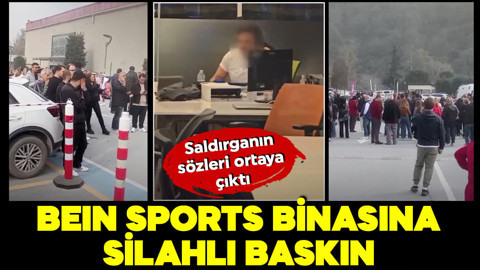 BeIN Sports'a silahlı baskın! Saldırgan gözaltına alındı