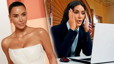 Kim Kardashian sınavı geçemedi! Sonucunu sosyal medya hesabından duyurdu