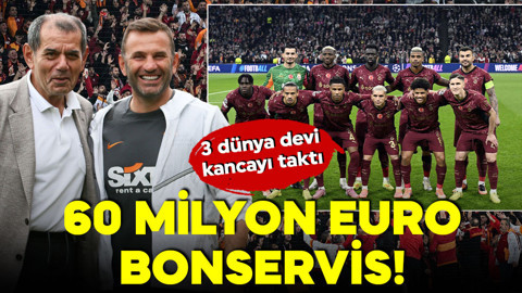 Yıldız futbolcuya 3 dünya devinden transfer kancası! Galatasaray 60 milyon euro bonservis istiyor