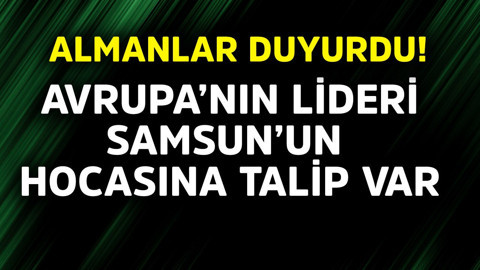 Almanlar duyurdu! Samsunspor teknik direktörü Thomas Reis’e talip var! Sözleşmedeki kritik madde ortaya çıktı