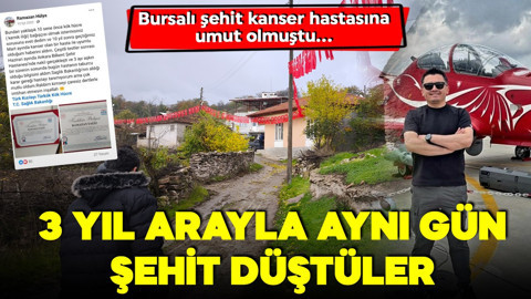 Bursalı şehit hakkında duygulandıran detay! 10 yıl önce hayat kurtarmış! Arkadaşıyla aynı kaderi yaşadı