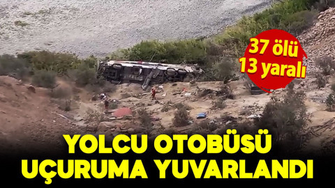 O ülkede feci otobüs kazası: 37 can kaybı!