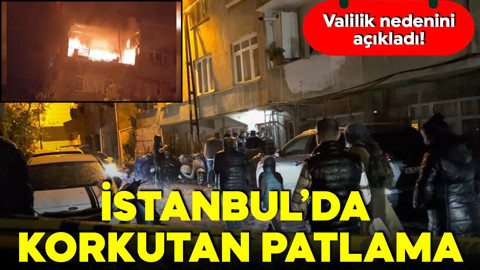 Kağıthane'de bir binada patlama!