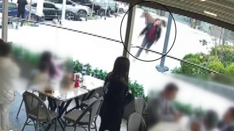 Ümraniye'de akıl almaz olay! Başıboş at vatandaşları dakikalarca kovaladı