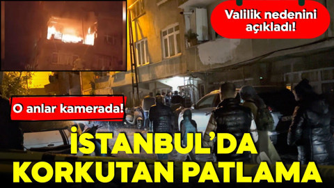 Kağıthane'de bir binada patlama!