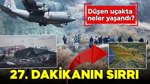 Gürcistan’da düşen C-130’un kara kutusu bulundu! Düşen C-130'da neler yaşandı? 27. dakikanın sırrı...