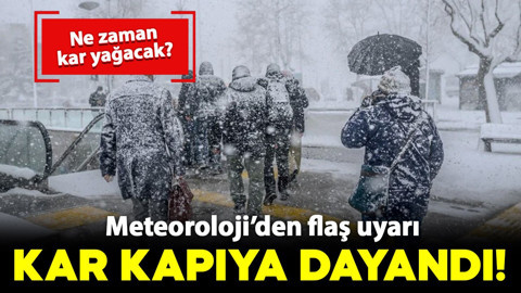 Meteoroloji'den flaş uyarı: Hafta sonu kar geliyor! İşte o iller..