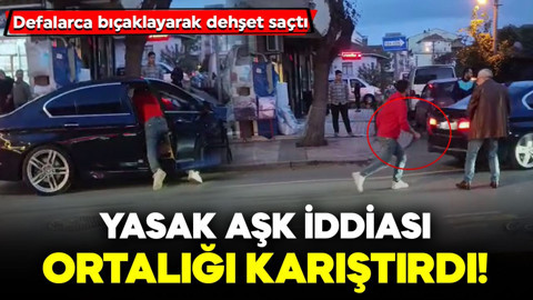 Yasak aşk iddiası ortalığı karıştırdı! Defalarca bıçakladı: O anlar kamerada