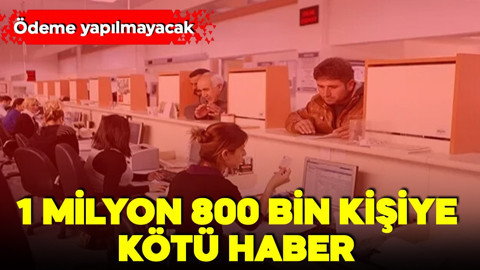 1 milyon 800 bin kişiye bir kötü haber de sigorta şirketlerinden! Ödeme yapılmayacak