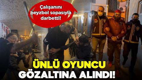 Çalışanını beyzbol sopasıyla darbetti! Ünlü oyuncu gözaltına alındı