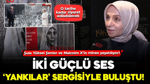 Şule Yüksel Şenler ve Malcolm X’in mirası yaşatılıyor: İki güçlü ses ‘Yankılar’ sergisiyle buluştu! Açılışı Cumhurbaşkanı Erdoğan ve Eşi Emine Erdoğan Yaptı