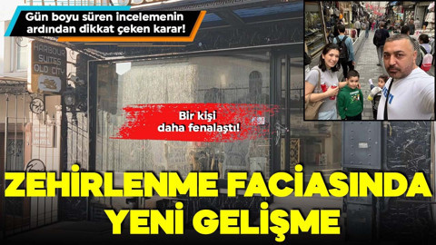 Gün boyu incelenmişti! Zehirlenme faciasında yeni gelişme