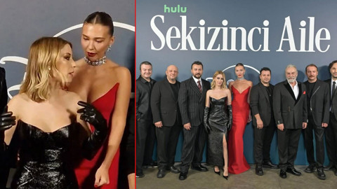 Melisa Döngel ve Hazal Kaya'nın yer kapma mücadelesi! Galadaki görüntüler gündem oldu