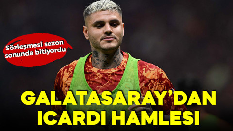 Sözleşmesi sezon sonunda bitiyordu! Galatasaray’dan Mauro Icardi hamlesi!