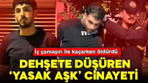 Adana'da dehşete düşüren ‘yasak aşk’ cinayeti: İç çamaşırı ile kaçarken öldürdü