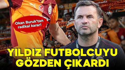 Galatasaray’da Okan Buruk’tan radikal karar! 6 milyon euroluk yıldızı sildi! “Gidebilir”