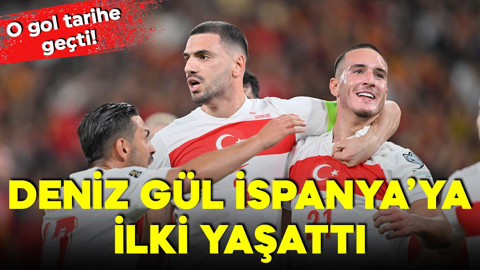 Deniz Gül, İspanya'ya ilki yaşattı! O gol tarihe geçti