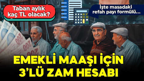2026 maaş zammı için kritik hesaplama! Taban maaş ve oranlar masada! İşte masadaki refah payı formülü...