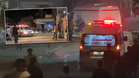 İsrail'den Gazze'ye alçak saldırı! Çok sayıda can kaybı var