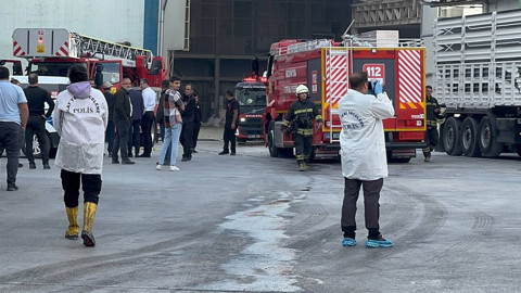Un fabrikasında doğal gaz patlaması: 1 işçi hastaneye kaldırıldı