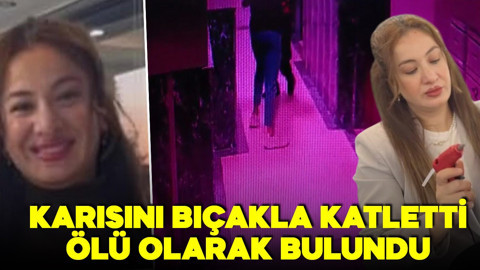 Karısını bıçakla katletti, başka şehre gidip intihar etti!