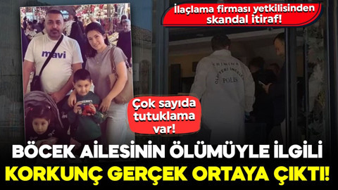 Böcek ailesinin ölümüyle ilgili kahreden gerçek ortaya çıktı... İlaçlama firması yetkilisinden skandal itiraf! 4 şüpheli tutuklandı