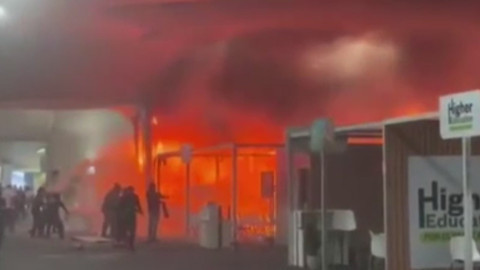 Brezilya’daki COP30 Zirvesi’nde yangın