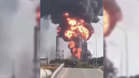 O ülkede petrol tesisinde patlama meydana geldi