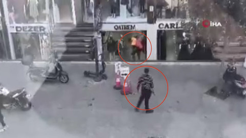 Güngören'de dehşet: Silahlı şahıs, tartıştığı kişiyi vurdu! O anlar kamerada