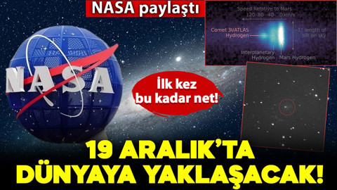 NASA gizemli kuyruklu yıldızının en net görüntülerini paylaştı! 19 Aralık’ta Dünya’ya en yakın geçişini yapacak