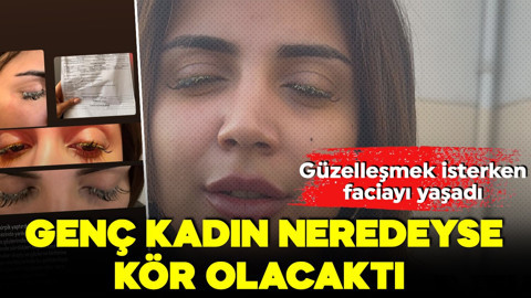 Esenyurt'ta güzellik salonu skandalı! Genç kadın neredeyse kör olacaktı! 'Başkalarının başına gelmesin'