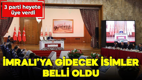 İmralı'ya gidecek komisyon üyeleri belli oldu